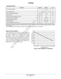 NCS2563DG Datasheet Page 3