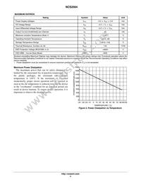 NCS2564DTBR2G Datasheet Page 4