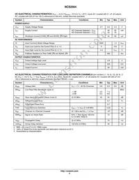 NCS2564DTBR2G Datasheet Page 5