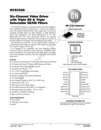 NCS2566DTBR2G Datasheet Cover