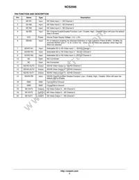 NCS2566DTBR2G Datasheet Page 3