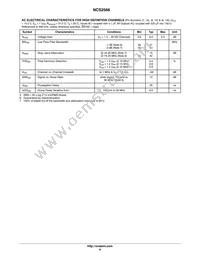 NCS2566DTBR2G Datasheet Page 6