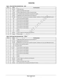NCS37005MNTWG Datasheet Page 3