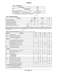 NCS6416DWR2G Datasheet Page 3