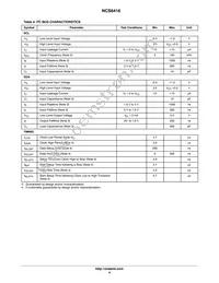 NCS6416DWR2G Datasheet Page 4