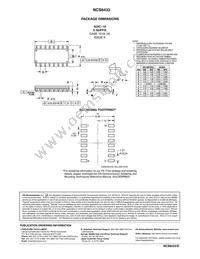 NCS6433DTBR2G Datasheet Page 9