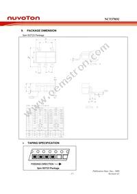 NCT3703U-475 TR Datasheet Page 21