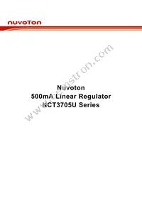 NCT3705U-475 TR Datasheet Cover