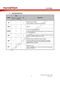 NCT3705U-475 TR Datasheet Page 9