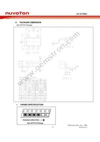 NCT3705U-475 TR Datasheet Page 21