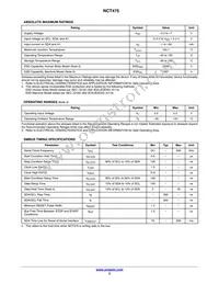 NCT475BFCT2G Datasheet Page 3