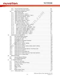 NCT5532D Datasheet Page 15