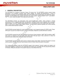 NCT5532D Datasheet Page 20