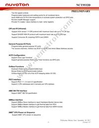 NCT5532D Datasheet Page 22