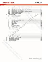 NCT5577D-F Datasheet Page 15