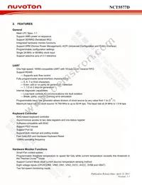 NCT5577D-F Datasheet Page 20