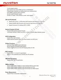 NCT5577D-F Datasheet Page 21