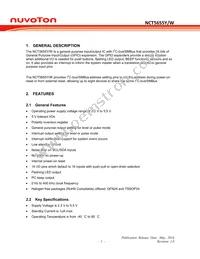 NCT5655Y Datasheet Page 5