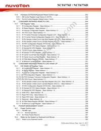 NCT6776D Datasheet Page 14