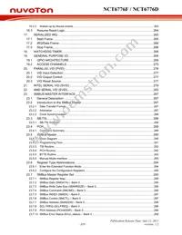 NCT6776D Datasheet Page 15