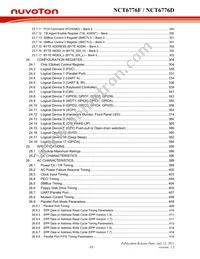 NCT6776D Datasheet Page 16