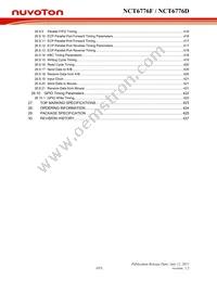 NCT6776D Datasheet Page 17