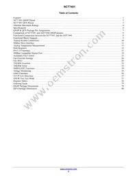 NCT7491RQR2G Datasheet Page 2