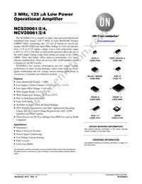 NCV20062DTBR2G Datasheet Cover