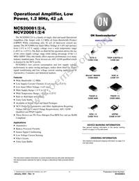 NCV20082DMR2G Datasheet Cover