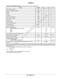 NCV3012DTBR2G Datasheet Page 4