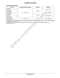NCV33039DR2G Datasheet Page 6