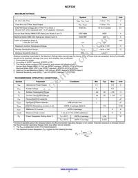 NCV330MUTBG Datasheet Page 3