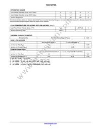 NCV4275ADS50R4G-IR01 Datasheet Page 3