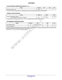 NCV4295CSN50T1G Datasheet Page 3