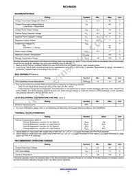 NCV48220D50R2G Datasheet Page 4