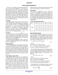 NCV51511PDR2G Datasheet Page 10