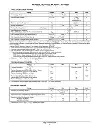 NCV5501DT15G Datasheet Page 3
