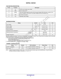 NCV551SN50T1 Datasheet Page 2