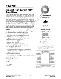 NCV57001DWR2G Datasheet Cover