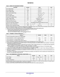 NCV59744MNADJTBG Datasheet Page 3