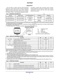 NCV70627MW002R2G Datasheet Page 2