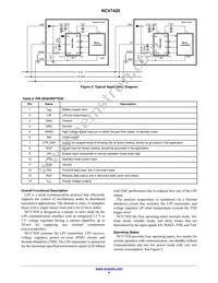 NCV7420D26G Datasheet Page 4