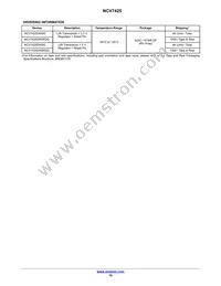 NCV7425DW5G Datasheet Page 19