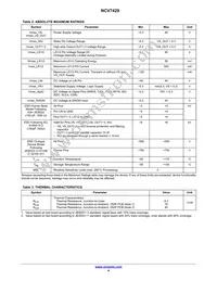 NCV7429DE5R2G Datasheet Page 4