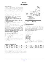 NCV7430D20R2G Datasheet Page 17