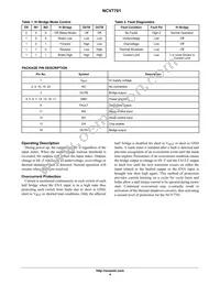 NCV7701DW Datasheet Page 4