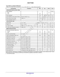 NCV7703BD2R2G Datasheet Page 7