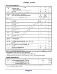 NCV7705DQAR2G Datasheet Page 5