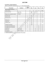 NCV7708BDWR2G Datasheet Page 7