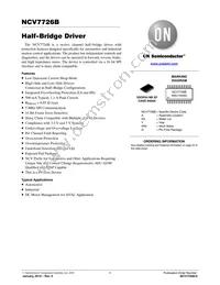 NCV7726DQBR2G Datasheet Cover